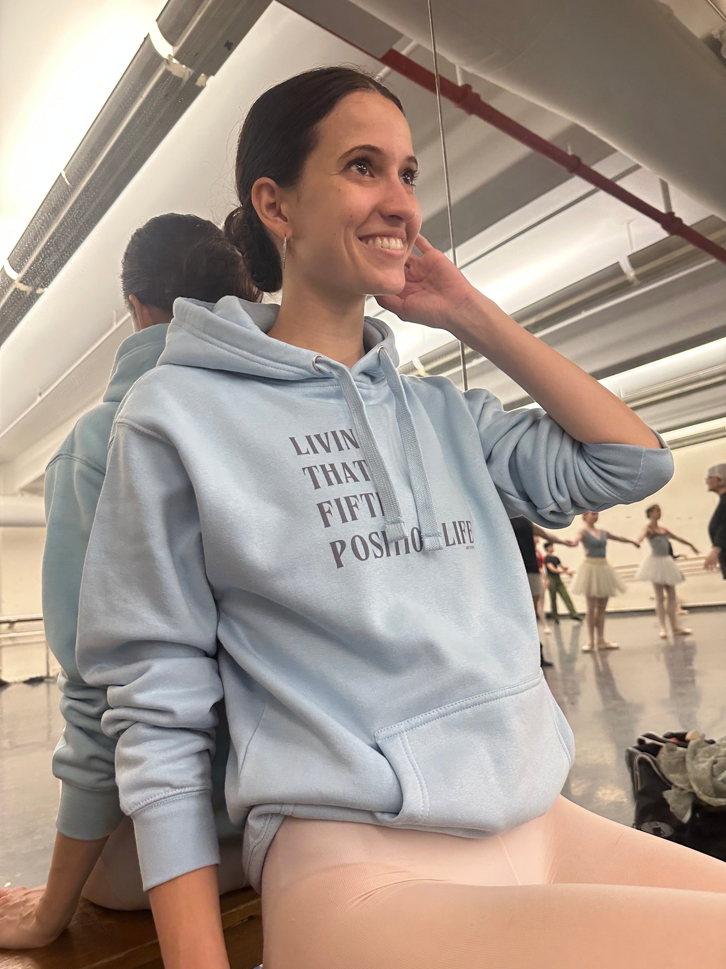 LIVING THAT FIFTH POSITION LIFE Unisex Hoodie