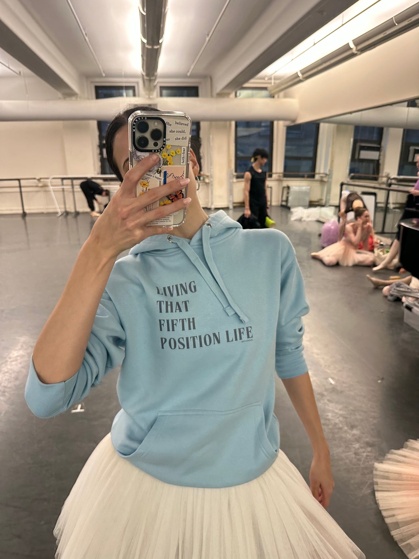 LIVING THAT FIFTH POSITION LIFE Unisex Hoodie